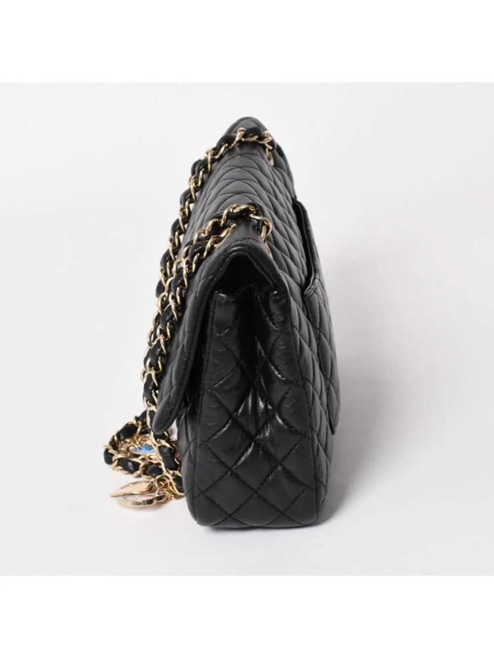 Chanel Quilted 25 Chain Shoulder Bag Valentine's Day Limited CC Logo Lambskin